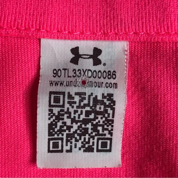 Women’s Pink Under Armour 1/2 Zip Pullover Athletic Top - Picture 6 of 9